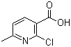 2-Chloro-6-methylnicotinic acid