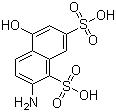 2-Amino-5-hydroxynaphthalene-1,7-disulfonic acid